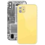 Glass Battery Back Cover for iPhone 11(Yellow)