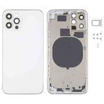 Back Housing Cover with Appearance Imitation of iP12 Pro for iPhone 11 Pro(White)