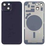 For iPhone 14 Back Housing Cover with Camera Lens(Black)
