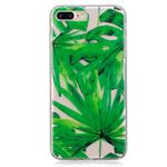 Green Leaf Pattern Soft TPU Case for iPhone 8 Plus & 7 Plus