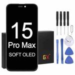GX Soft OLED Screen For iPhone 15 Pro Max