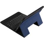 K01 Ultra-thin One-piece Bluetooth Keyboard Tablet Case for iPad Pro 11 inch （2018）, with Bracket Function(Blue)