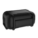 KZ ABS Resin Waterproof and Shockproof Sleeve Portable Earphone Storage Box(Black)