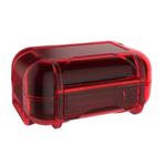 KZ ABS Resin Waterproof and Shockproof Sleeve Portable Earphone Storage Box(Red)