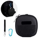 EVA Portable Shockproof Bag for BOSE Soundlink Micro Bluetooth Speaker, with Rope & Metal Buckle(Black)