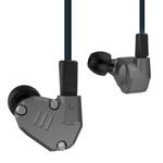 KZ ZS6 Eight Unit Circle Iron Aluminum Alloy In-ear HiFi Earphone without Microphone (Grey)
