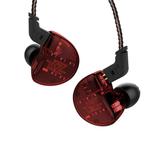 KZ ZS10 Ten Unit Circle Iron In-ear Mega Bass HiFi Earphone without Microphone (Red)