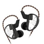 KZ AS06 Six Unit Moving Iron Universal Wired Control In-ear Earphone without Microphone (Black)