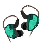 KZ AS06 Six Unit Moving Iron Universal Wired Control In-ear Earphone without Microphone (Cyan)