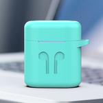 Wireless Earphones Charging Box Silicone Protective Case for Huawei Honor FlyPods / FreeBuds 2(Green)