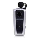 Fineblue F910 CSR4.1 Retractable Cable Caller Vibration Reminder Anti-theft Bluetooth Headset(Silver)