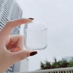 Transparent PC Protective Case for Apple AirPods 1/2