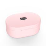 Silicone Charging Box Protective Case for Xiaomi Redmi AirDots / AirDots S / AirDots 2(Pink)