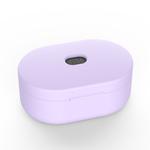 Silicone Charging Box Protective Case for Xiaomi Redmi AirDots / AirDots S / AirDots 2(Purple)