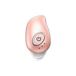V21 Mini Single Ear Stereo Bluetooth V5.0 Wireless Earphones without Charging Box(Pink)