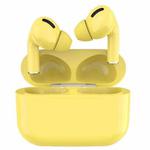 TWS Macaron Bluetooth 5.0 Touch Bluetooth Earphone with Charging Box, Support HD Calling & Siri & Popup Pairing & Renaming Bluetooth & Location Search(Yellow)
