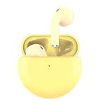 mini Q2 Bluetooth 5.0 Touch Wireless Bluetooth Earphone with Charging Box, Support Call & Siri & Cancel Dial (Yellow)