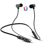 BT-900 Bluetooth 4.2 Hanging Neck Design Bluetooth Headset, Support Music Play & Switching & Volume Control & Answer(Black)