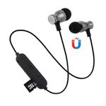 F11 Bluetooth 4.2 Hanging Neck Design Bluetooth Headset, Support Music Play & Switching & Volume Control & Answer(Black)