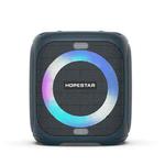 HOPESTAR Party100 Bluetooth 5.0 Portable Waterproof Wireless Bluetooth Speaker with Mobile Charging Function (Blue)