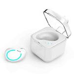 M-B8 Bluetooth 5.0 Mini Invisible In-ear Stereo Wireless Bluetooth Earphone with Charging Box (White)