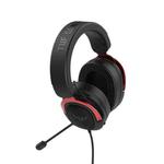 ASUS TUFH3 Headphone Head-mounted Wired Headset with Microphone (Red)
