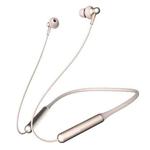 Original Xiaomi Youpin E1024BT 1MORE Stylish Bluetooth 4.2 Double Moving Coil Neck-mounted Wireless Bluetooth Earphone(Gold)