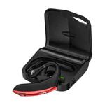 DS800 Bluetooth 5.0 Universal Hanging Ear Style Business Sports Wireless Bluetooth Earphone with Charging Box (Red)