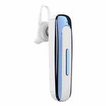 E1 Smart Noise Reduction Unilateral Ear-mounted Bluetooth Earphone (White Blue)