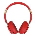 07S Folding Sports Computer Games Wireless Bluetooth V5.0 Headset with Mic (Red)