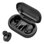 F12 CVC 8.0 Noise Reduction Bluetooth Earphone with Charging Box & Three-screen Battery Display, Support Touch & HD Call & Siri & Automatic Pairing
