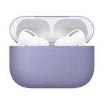 Benks For AirPods Pro Solid Color Silicone Earphone Protective Case (Purple)