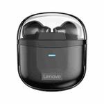 Original Lenovo XT96 Noise Reduction Semi-in-ear Bluetooth Earphone with Transparent Jelly Charging Box (Black)