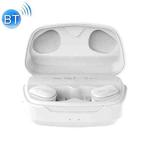 LE-702 Bluetooth 5.0 Waterproof Wireless Sports Bluetooth Earphone with 5 Kinds of EQ Sound Effect Adjustment (White)