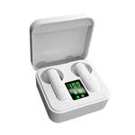 ETE-16 TWS Semi-In-Ear Digital Display Sports Bluetooth Earphones (White)