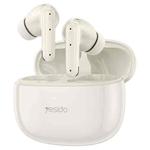 Yesido TWS28 ANC+ENC Dual Noise Reduction Smart TWS Wireless Bluetooth Earphone (Beige)