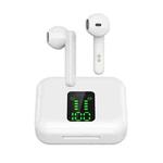 L12 Bluetooth 5.0 TWS Touch Digital Display Wireless Bluetooth Earphone with Charging Box(White)