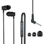 Original Lenovo QF320 3.5mm Plug In-ear Sliding Type Wire Control Stereo Earphone, Cable Length: 1.2m (Black)