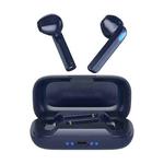 BQ02 TWS Semi-in-ear Touch Bluetooth Earphone with Charging Box & Indicator Light, Supports HD Calls & Intelligent Voice Assistant (Blue)