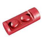 DT-15 Wireless Two Ear Bluetooth Headset Supports Touch & Smart Magnetic Charging & Power On Automatic Pairing (Red)