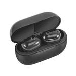 DT-17 Wireless Two Ear Bluetooth Headset Supports Touch & Smart Magnetic Charging & Power On Automatic Pairing (Black)