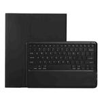 A12B Bluetooth 3.0 Ultra-thin Detachable Bluetooth Keyboard Leather Tablet Case for iPad Pro 12.9 inch （2018）, with Pen Slot & Holder(Black)