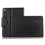 IP09 Bluetooth 3.0 Litchi Texture ABS Detachable Bluetooth Keyboard Leather Tablet Case for iPad Air / Pro 10.5 inch (2019), with Holder (Black)