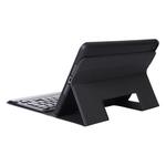 K04B Bluetooth 3.0 Ultra-thin One-piece Bluetooth Keyboard Leather Tablet Case for iPad mini 5, with Pen Slot & Holder (Grey)