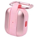 Mutural Rugged Utility Protective Case with Hook For AirPods 3 (Pink)
