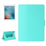 For iPad Air / iPad Air 2 / iPad Pro 9.7 / iPad 9.7 (2018) & iPad 9.7 (2017) Elasticity Leather Horizontal Flip Leather Case with Holder & Sleep / Wake-up Function(Mint Green)