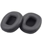 For JBL J55 / J55a / J55i Headphones Imitation Leather + Foam Soft Earphone Protective Cover Earmuffs, One Pair(Black)