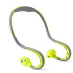 REMAX RB-S20 Bluetooth 4.2 Rotatable Ear Shell Rear-mounted Bluetooth Sports Earphone(Yellow)