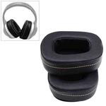 2 PCS For DENON AH-D600 / AH-D7100 Soft Sponge Earphone Protective Cover Earmuffs(Black Brown)