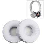 2 PCS For Jabra Revo Wireless Headphone Cushion Sponge Leather Cover Earmuffs Replacement Earpads(White)